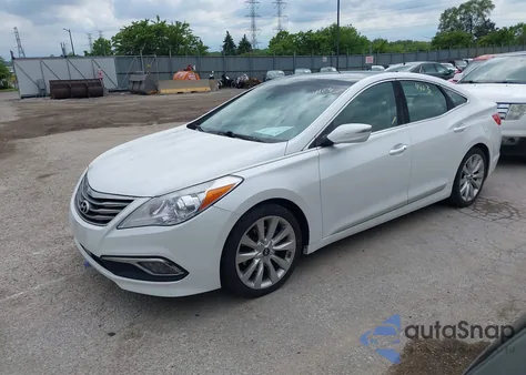 2016 Hyundai Azera Limited из США, поврежденный, VIN KMHFH4JG6GA547389